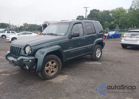 2002 Jeep Liberty Limited Edition из США, поврежденный, VIN 1J4GL58K82W243574